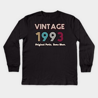 Vintage 1993 Original Parts. Some Ware Kids Long Sleeve T-Shirt